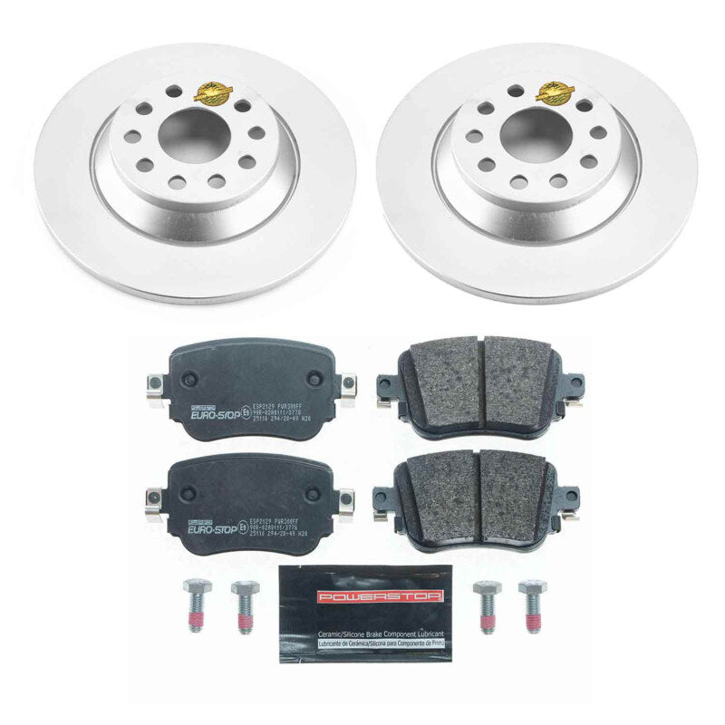 Power Stop 16-18 Audi Q3 Rear Euro-Stop Brake Kit ESK7707 ESK7707 Photo - Primary