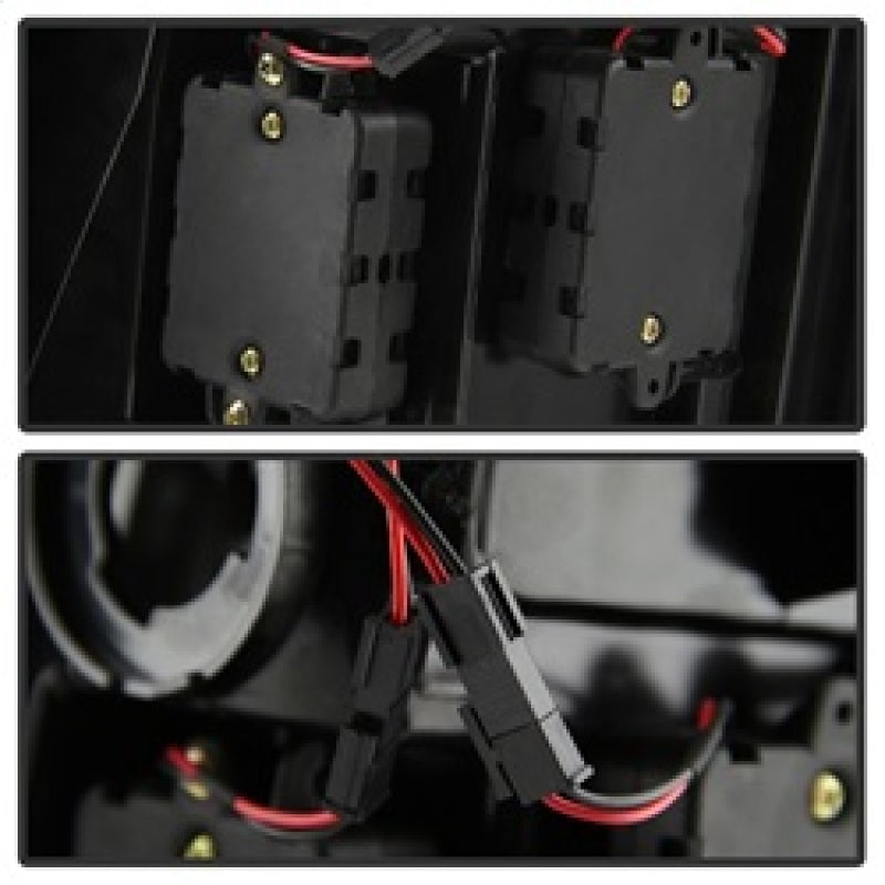 Spyder 09-16 Dodge Ram 1500 Light Bar LED Tail Lights - Black ALT-YD-DRAM09V2-LED-BK 5084026 5084026 Photo - Unmounted