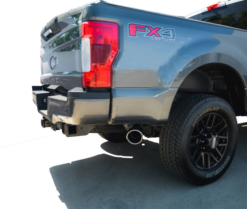 Gibson 19-20 Ford F250/F350 Super Duty 6.2L 3in/3.5in Cat-Back Single Exhaust - Stainless 619906 619906 Photo - Mounted
