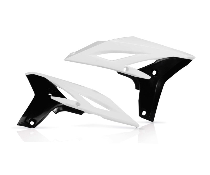Acerbis 10-13 Yamaha YZ250F/ 12-15 WR450F Radiator Shroud - White/Black 10/12 2171761035 2171761035 Photo - Primary