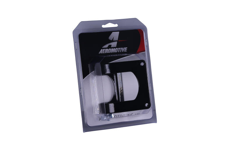 Aeromotive Filter Mounting Bracket, Black Spring Steel, Rubber Coated 12701 Photo - in package