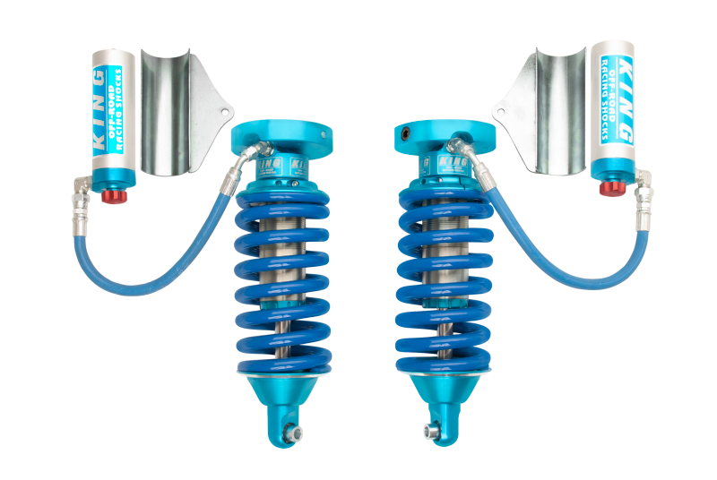 King Shocks 04-15 Nissan Titan Front 2.5 Dia Remote Reservoir Coilover w/Adjuster (Pair) 25001-139A 25001-139A Photo - Primary