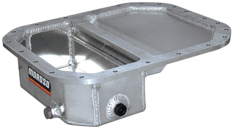 Moroso Oil Pan Wet Sump, 6-1/4 Quart Capacity, 4" Deep; For Use w/ Stock Oil 20942 Photo - Primary