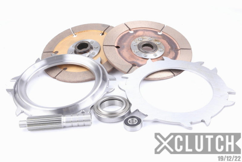 XCLUTCH Subaru 7.25in Twin Solid Ceramic Multi-Disc Service Pack XMS-185-SU01-2E-XC XMS-185-SU01-2E-XC Photo - Primary
