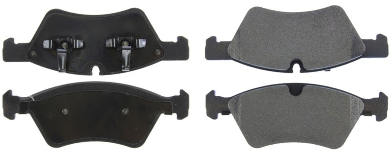 StopTech Street Brake Pads; Rear With Shims 308.11240 Photo - Unmounted