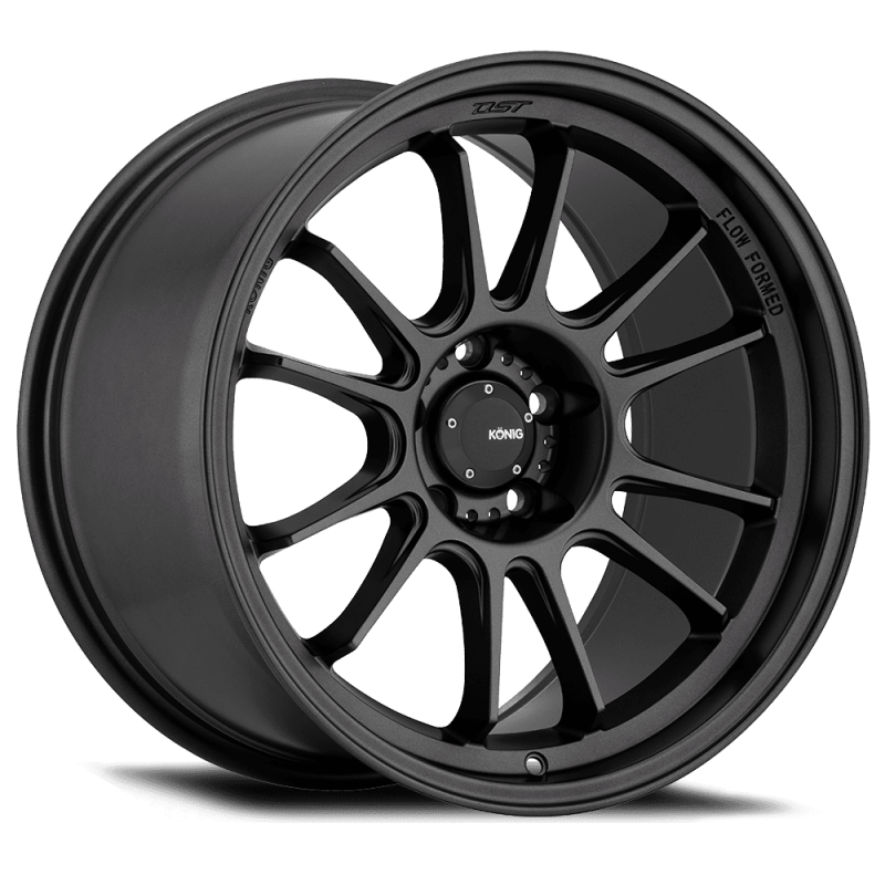 Konig Hypergram 17x8 4X100 ET45 Matte Black Wheel HG87100455 HG87100455 User 1