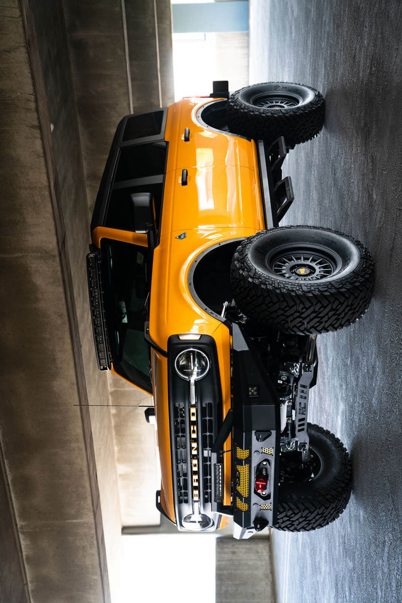 DV8 Offroad DV8 21+ Ford Bronco Curved Light Bracket for 12 3in. Pod Lights LBBR-03 LBBR-03 Photo - lifestyle view