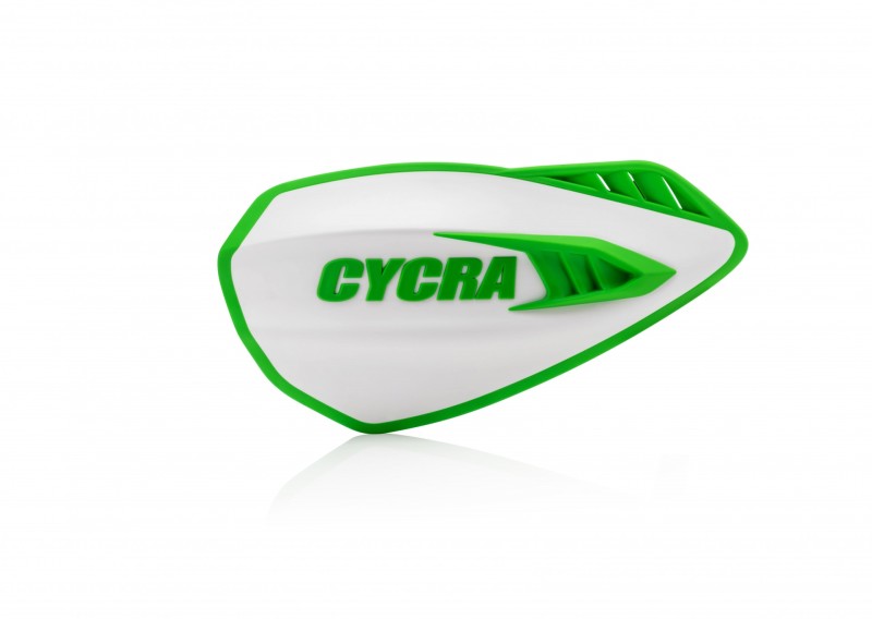 Cycra Cyclone MX White/ Green 1CYC-0056-241 1CYC-0056-241 Photo - Primary