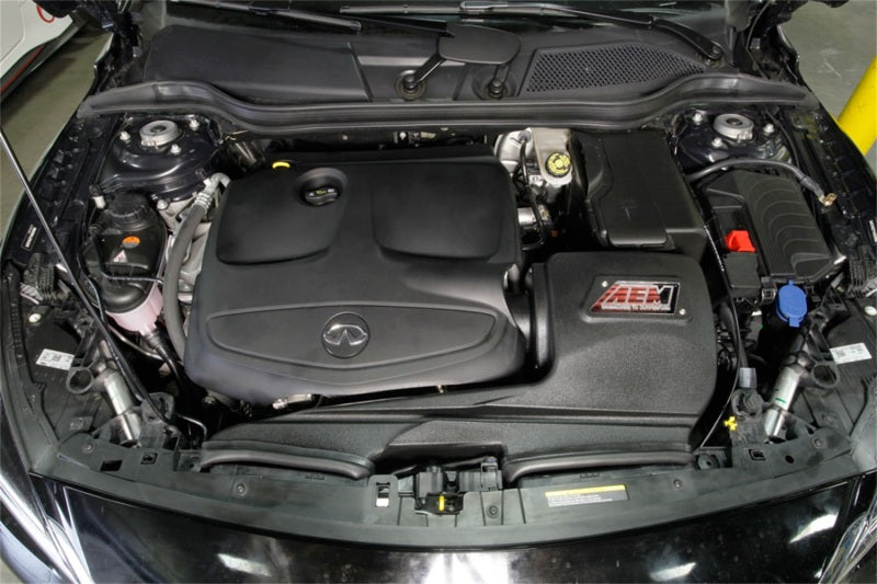 AEM Induction AEM 16-17 C.A.S.Infiniti QX30 L4-2.0L F/I Cold Air Intake 21-820DS 21-820DS Photo - Mounted