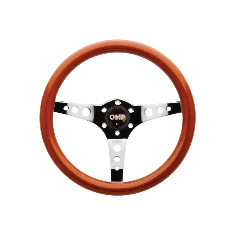 OMP Mugello Wooden Steering Wheel 360mm Handgrip Oval25X23mm OD0-2023-019 OD0-2023-019 Photo - Primary