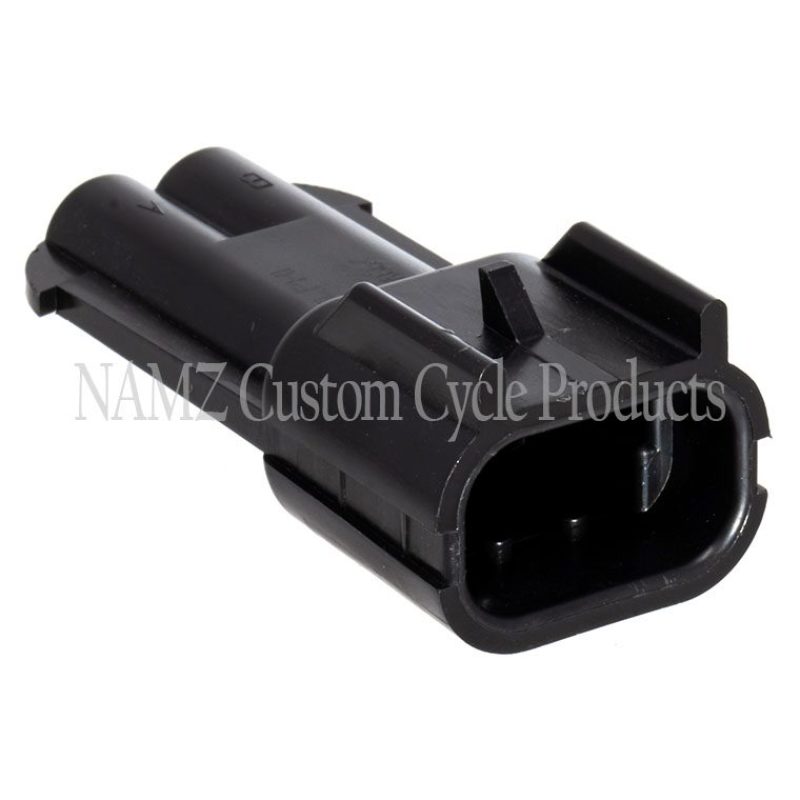 NAMZ Delphi-Packard Weatherpack 2-Position Male Wire Connector w/Seals NDP-38062 NDP-38062 Photo - Primary