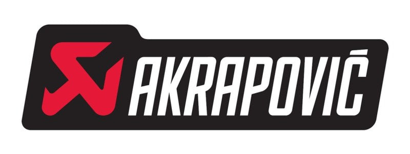 Akrapovic Logo Outdoor Sticker 120 x 34.5 cm 801602 801602 User 1