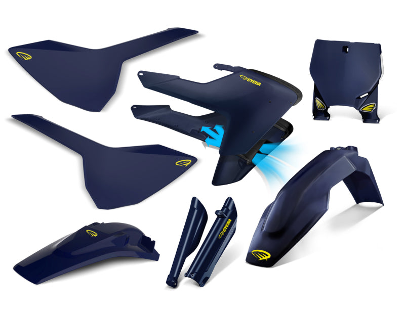 Cycra 16-18 Husqvarna FC250 Powerflow Body Kit OEM Blue 1CYC-9321-89 1CYC-9321-89 Photo - Primary