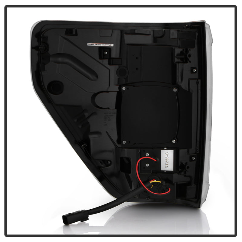 SPYDER 21-23 Ford F150 (Factory Halogent) Light Bar LED Tail Lights - Black (ALT-YD-FF15021HAL-BK) 5088772 5088772 User 2