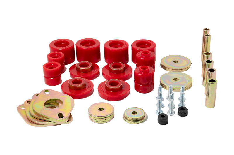 Energy Suspension ES Body Mounts - Red Suspension Bushing Kits main image