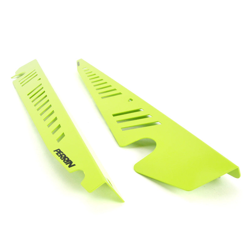 Perrin 2015+ Subaru WRX/STI Fender Shroud Set - Neon Yellow PSP-ENG-550NY PSP-ENG-550NY Photo - Primary