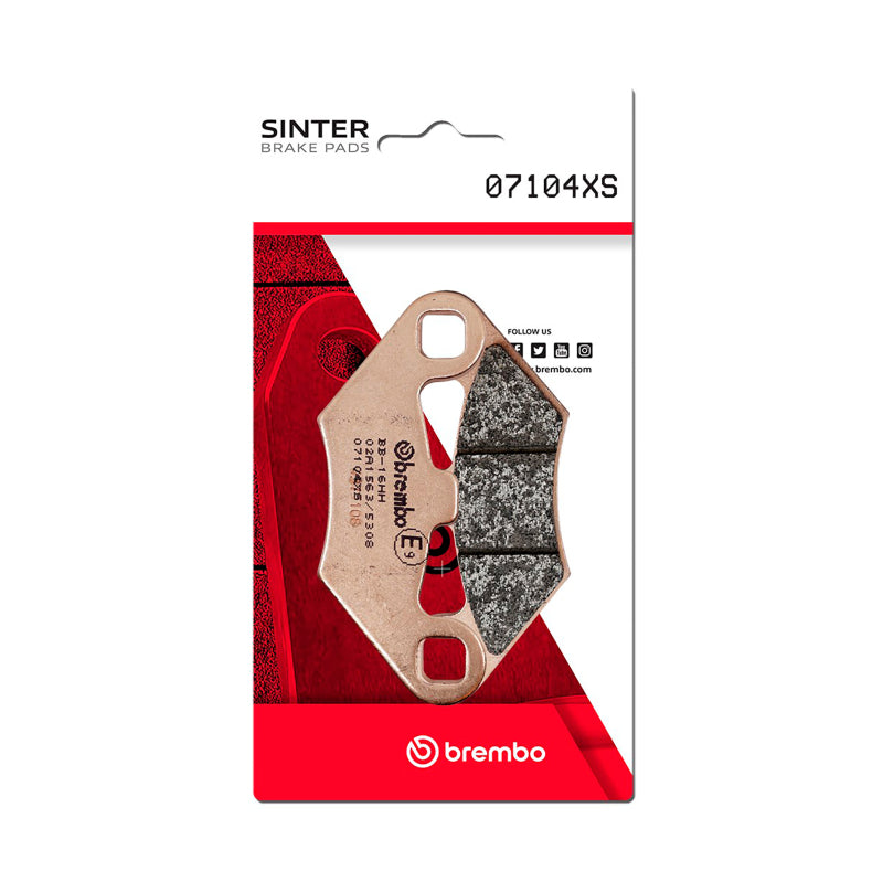 Brembo OE 15-16 Peugeot Metropolis 400cc Sinter Brake Pad - Front 07104XS 07104XS User 1