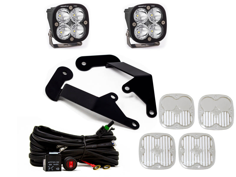 Baja Designs 21+ Ford Bronco Sport Squadron Spot LED Light Pods - Clear 447687 User 1