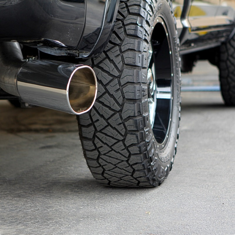 Banks Power 13-18 Ram 6.7L 5in Monster Exhaust System - Single Exhaust w/ SS Chrome Tip 49777 49777 Photo - Mounted