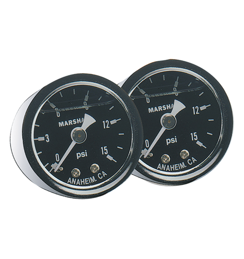Fragola Fuel Pressure Gauge 0-30 PSI Dry 900003 900003 Photo - Primary