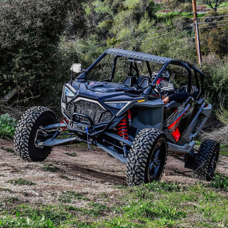 Superwinch 20-24 Polaris RZR Pro R UTV Winch Bumper - Tex. Blk 2501015 2501015 Photo - lifestyle view