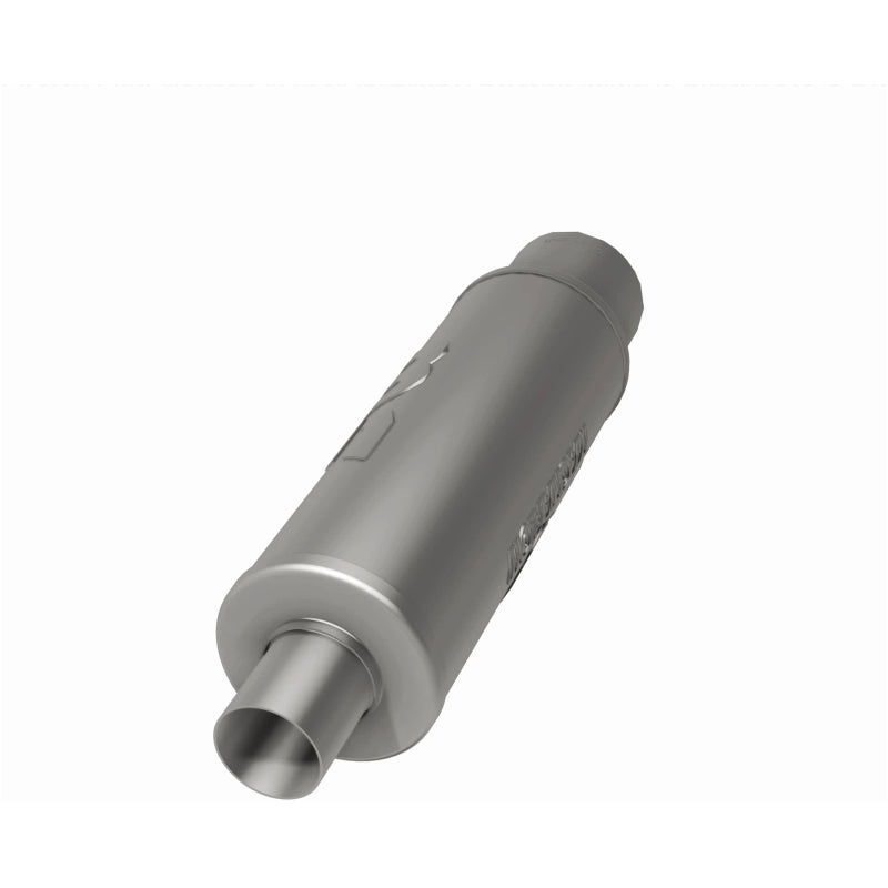 MagnaFlow 5" Round Center/Center Performance Muffler With Tip 14857 Photo - out of package