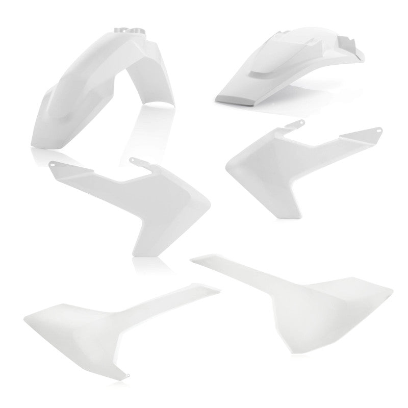 Acerbis 16-18 Husqvarna TC125/ FC250-450/ TC250/TX/FX Plastic Kit - White 2462610002 2462610002 Photo - Primary