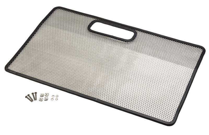 Kentrol 1997 Jeep Wrangler TJ Bug Shield - Polished Silver 30490 30490 Photo - Primary