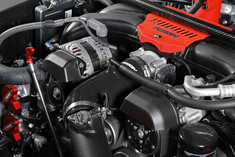 Perrin Performance Perrin 22-23 Subaru BRZ/Toyota GR86 Silicone Inlet Hose (3in. ID / SS Wire) - Black PSP-INT-432BK PSP-INT-432BK User 1