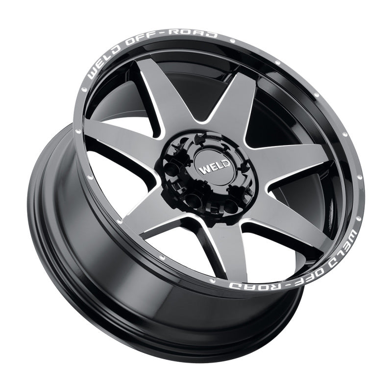 Weld Off-Road W109 20X10 Retaliate 5X139.7 5X150 ET-18 BS4.75 Gloss Black MIL 110.2 W10900070475 W10900070475 Photo - Primary