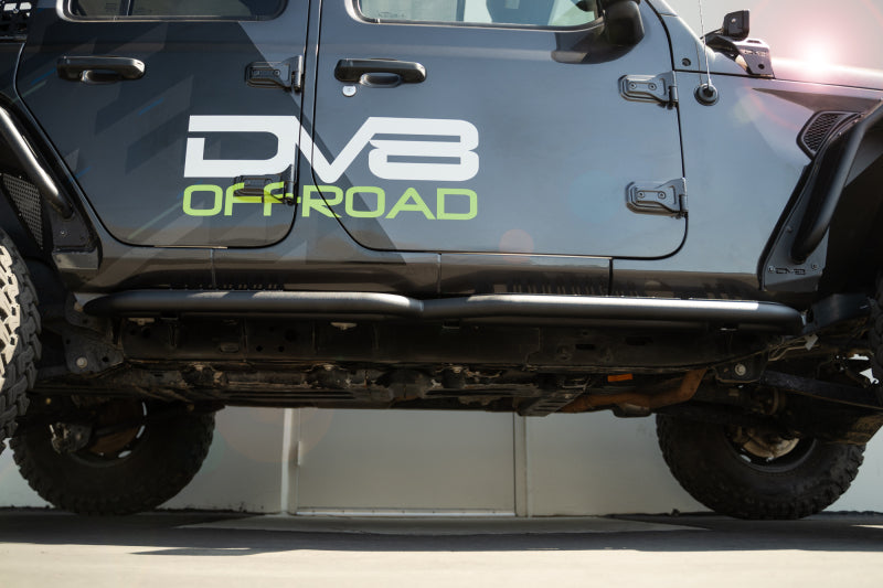DV8 Offroad 18-23 Jeep Wrangler JL 4 Door Body/Pinch Weld Mounted Step SRJL-08 SRJL-08 Photo - Unmounted