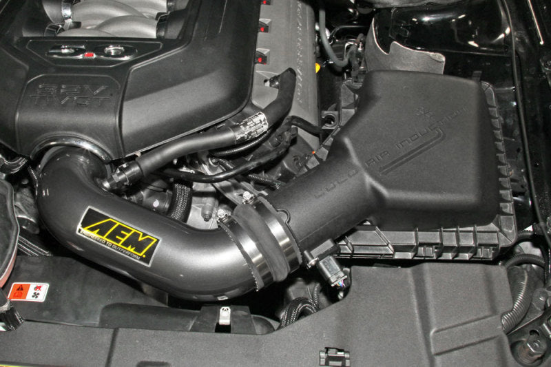 AEM Induction AEM 11-14 Ford Mustang 5.0L V8 HCA Air Intake System 22-684C 22-684C Photo - Mounted