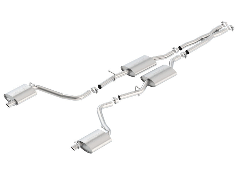 Borla 2015 Dodge Challenger 3.6L V6 S-TYPE Catback Exhaust No Tips Factory Valance 140649 140649 Photo - Primary