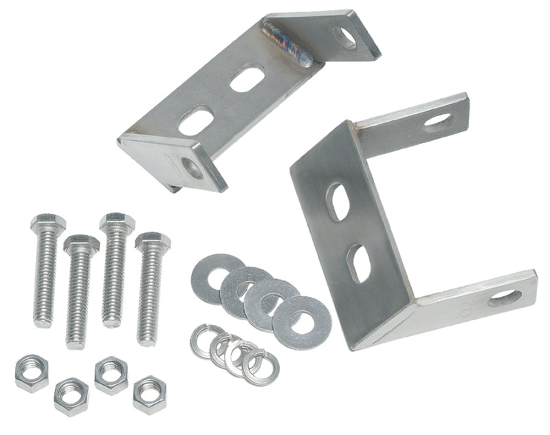 Kentrol 45-86 Jeep CJ Rear Bumper Brackets Pair - Polished Silver 30508 30508 Photo - Primary