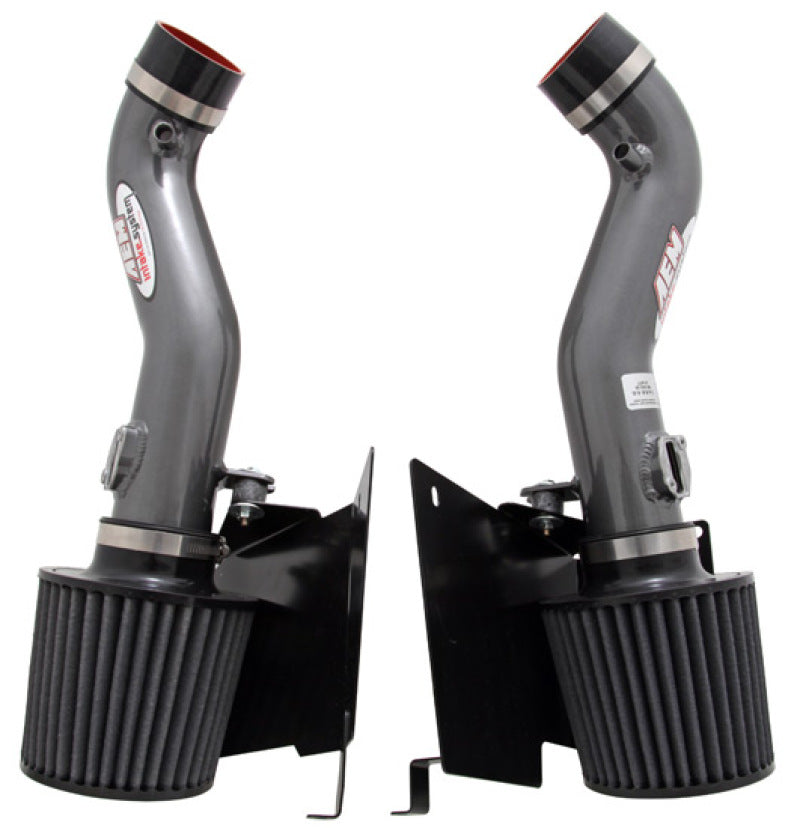 AEM Induction AEM 07 350z Silver Dual Inlet Cold Air Intakes w/ Heat Sheilds 21-677C 21-677C Photo - Primary
