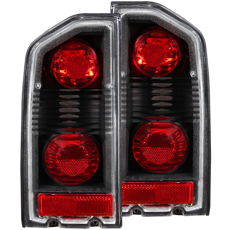 Anzo 1988-1998 Suzuki Vitara Tail lights Black 211134 Photo - Primary