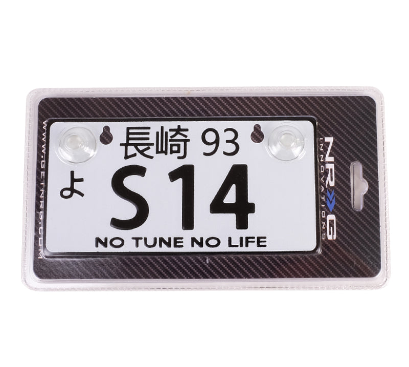 NRG JDM Mini License Plate (Nagasaki) 3" X 6" - S14 MP-001-S14 Photo - Primary