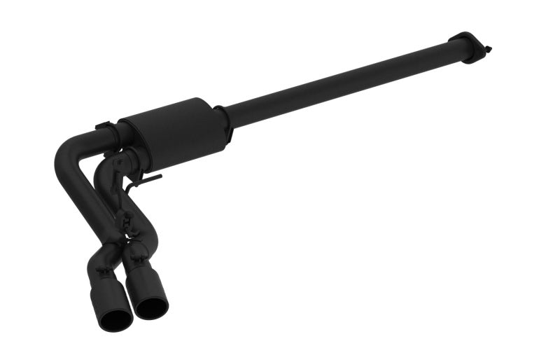 MBRP 15-UP Ford F150 3in Cat Back Single Side Dual MBRS5260BLK S5260BLK Photo - Primary
