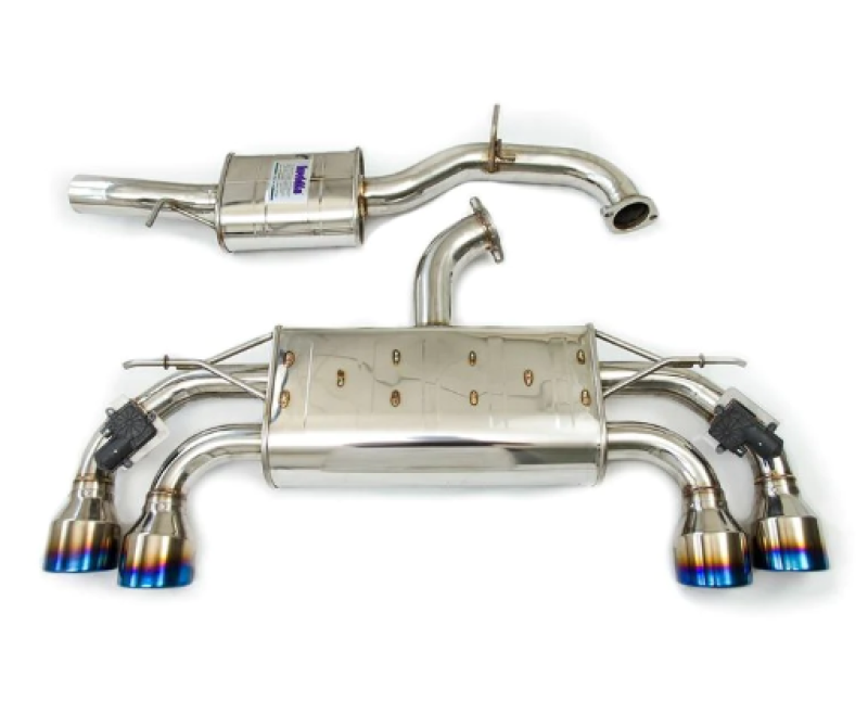 Invidia 18-21 Volkswagen Golf MK7.5 Valved Q300 Rolled Titanium Tip Cat-Back Exhaust HS17GFR753V4RT HS17GFR753V4RT User 1