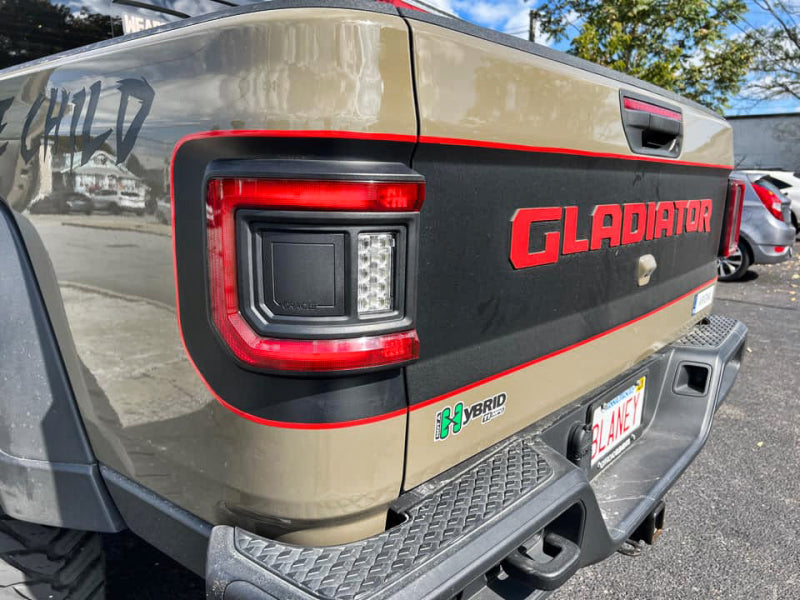 ORACLE Lighting Oracle Jeep Gladiator JT Flush Mount LED Tail Lights 5882-504 5882-504 Photo - lifestyle view