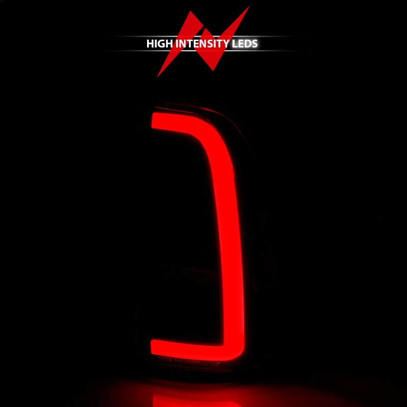 ANZO 00-06 Toyota Tundra LED Taillights w/ Light Bar Black Housing Clear Lens 311411 311411 Photo - Unmounted