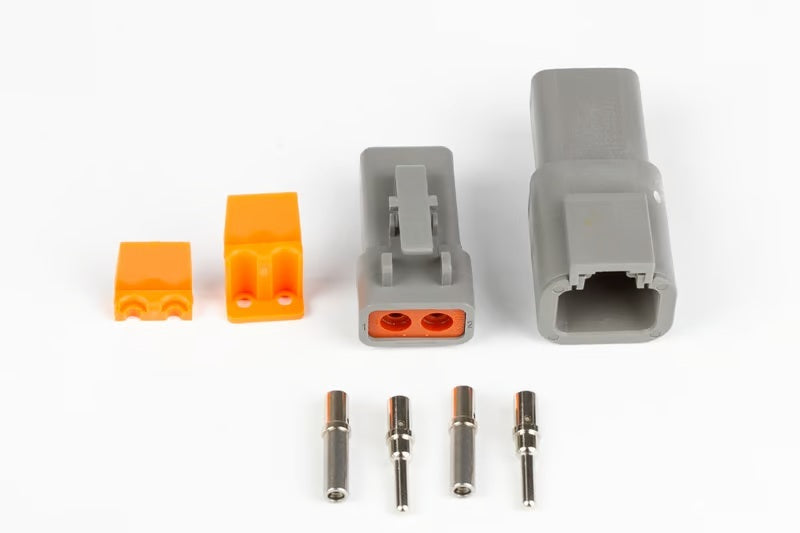 Haltech Matching Set of Deutsch DTP-2 Connectors (25 Amp) Plug & Pins HT-031202 HT-031202 User 1
