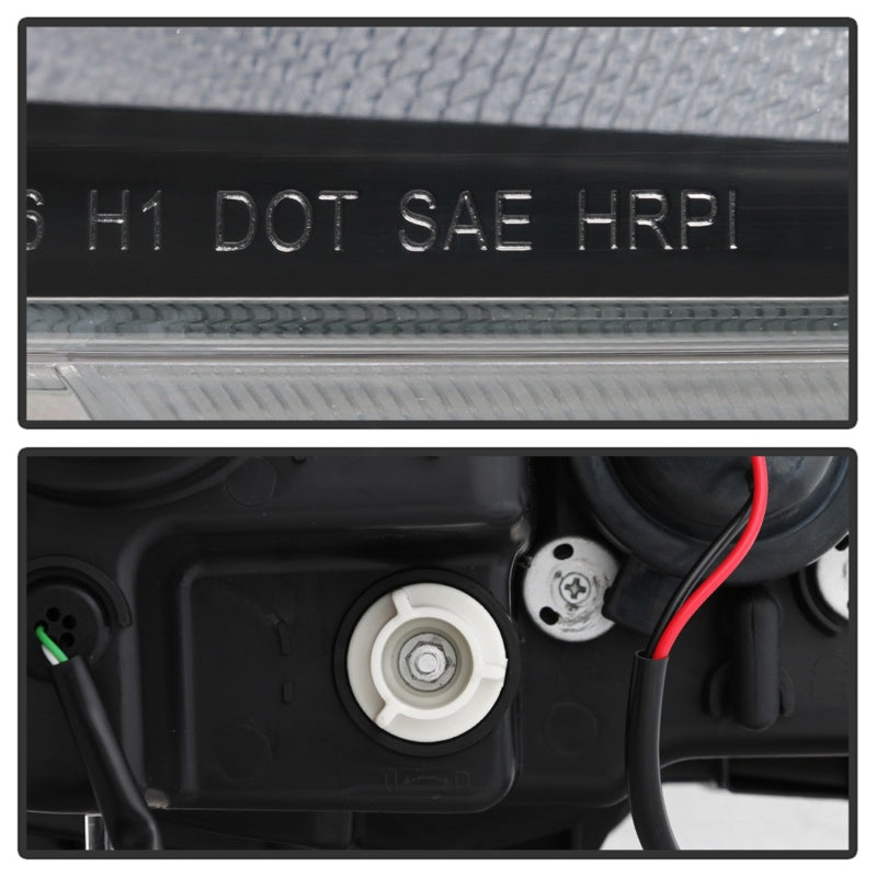 Spyder 16-18 Honda Civic 4Dr w/LED Seq Turn Sig Lights Proj Headlight - Black - PRO-YD-HC16-SEQ-BK 5086099 5086099 Photo - Unmounted