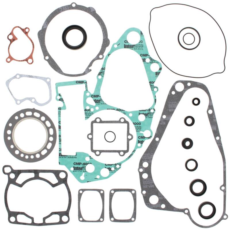Vertex Pistons Vertex Gaskets 95-99 Suzuki RMX250 Complete Gasket Kit w/ Oil Seals 811579 811579 Photo - Primary