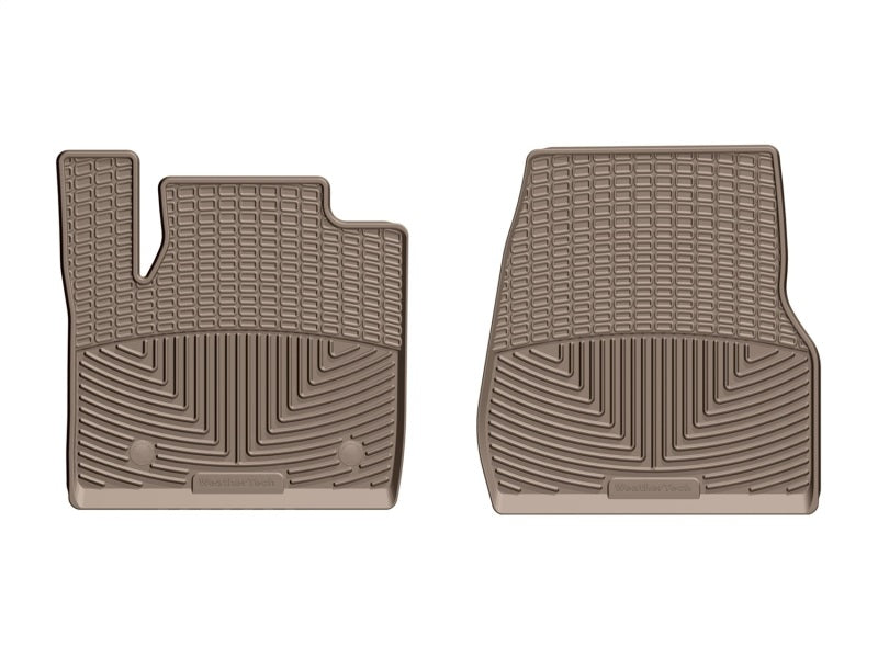 WeatherTech 2017+ Ford F-250/F-350/F-450/F-550 Front Rubber Mats - Tan W407TN W407TN Photo - Primary