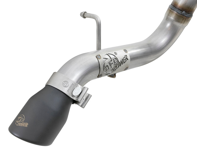 aFe MACH Force-Xp 2.5in 409SS Catback High-Tuck Exhaust 18-21 Jeep (JL) 3.6L 4-Door - Black Tip 49-48065-1B 49-48065-1B Photo - Unmounted