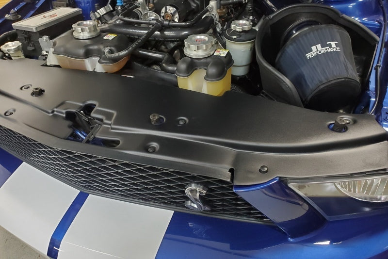 JLT 07-09 Ford Mustang GT500 Black Textured Full Length Radiator Support Cover JLTRSC-GT500-07-2 JLTRSC-GT500-07-2 Photo - Primary