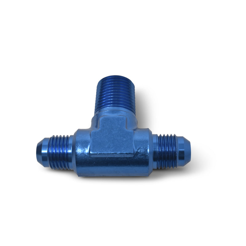 Russell Performance -12 AN to 3/4in NPT Flare to Pipe Tee Fitting 660150 660150 Photo - out of package