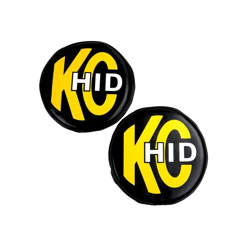 KC HiLiTES 8" Light Cover - Soft Vinyl - Pair 5818 Photo - Primary