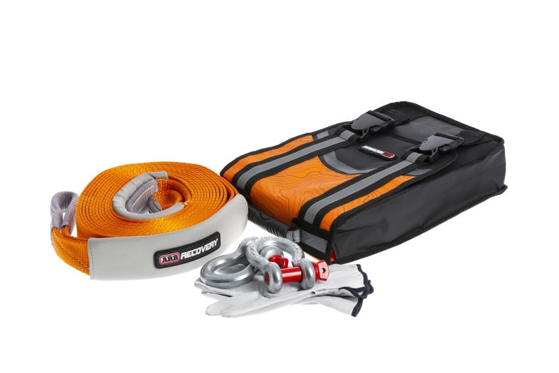 ARB Weekender Recovery Kit Incl 17600lb Recovery Strap/4.75T Shackles RK12A RK12A Photo - Unmounted